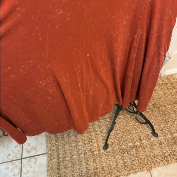Torrid Super Soft Line Rust Color Jersey Knit T Shirt Dress SS 2 2X - Picture 6 of 7
